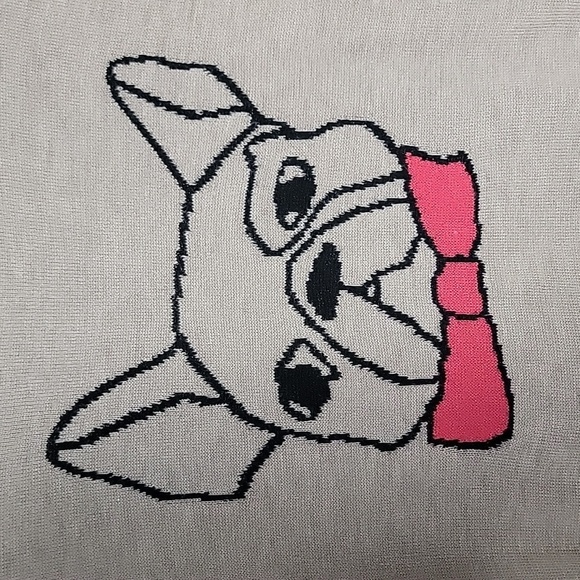 Willow & Clay Tan Sweater with Dog Design - Picture 2 of 9